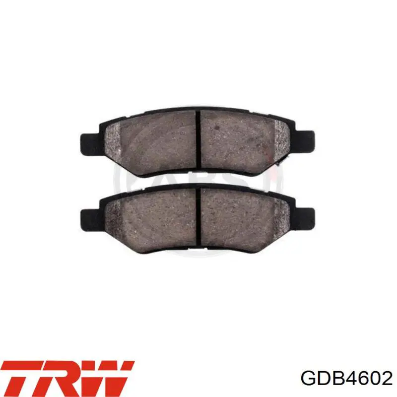 Купить GDB4602 TRW Колодки тормозные задние, дисковые