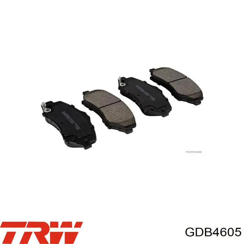 Передние тормозные колодки GDB4605 TRW