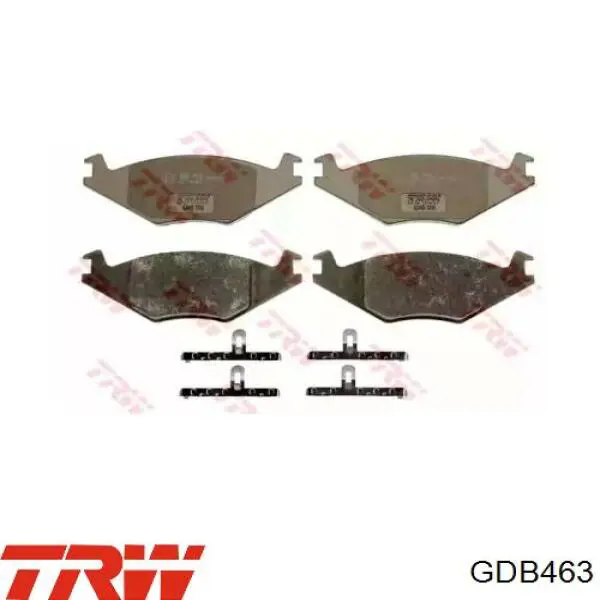 Тормозные колодки TRW GDB463