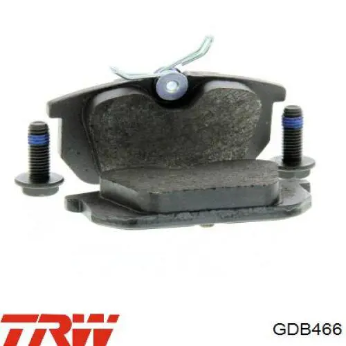 Задние дисковые колодки TRW GDB466