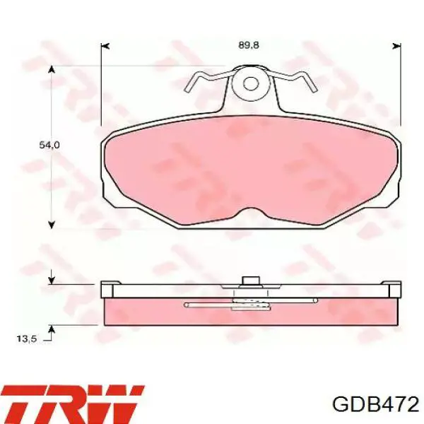 Колодки дисковые  Ford 1637872 цена, от 14.33 USD