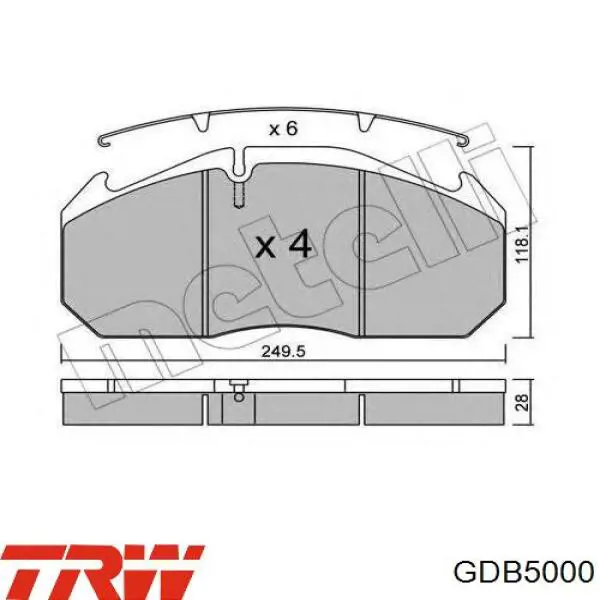 Купить ST29030PRO Rider Колодки тормозные