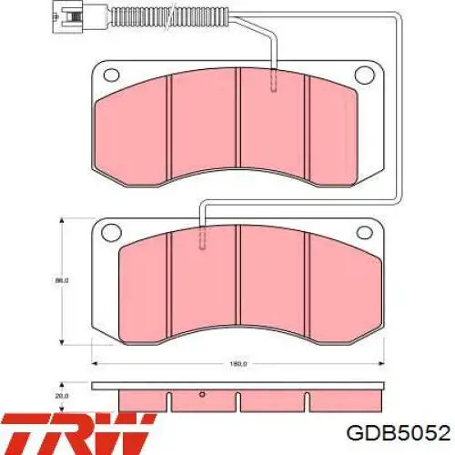 Тормозные колодки Optimal 10233