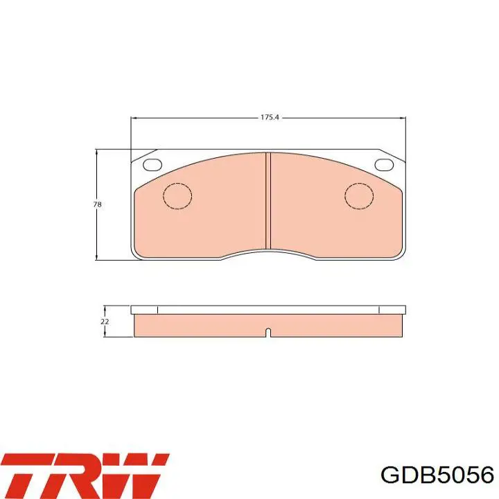 Колодки WP WP523 цена, от 12.54 USD