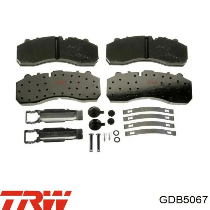 Купить 2325213 Scania Колодки тормозные