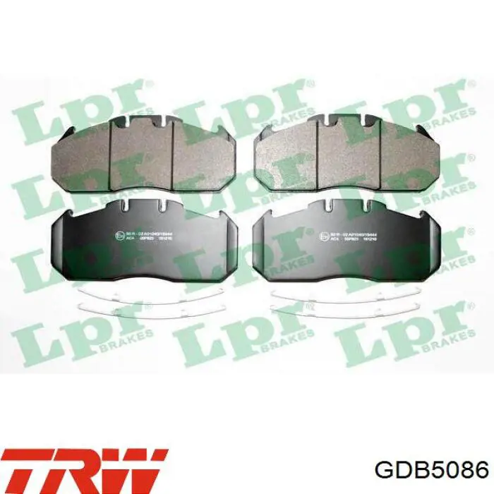 Передние тормозные колодки 5001855646 Renault (RVI)