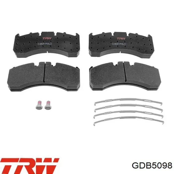 Задние тормозные колодки 16780 Febi