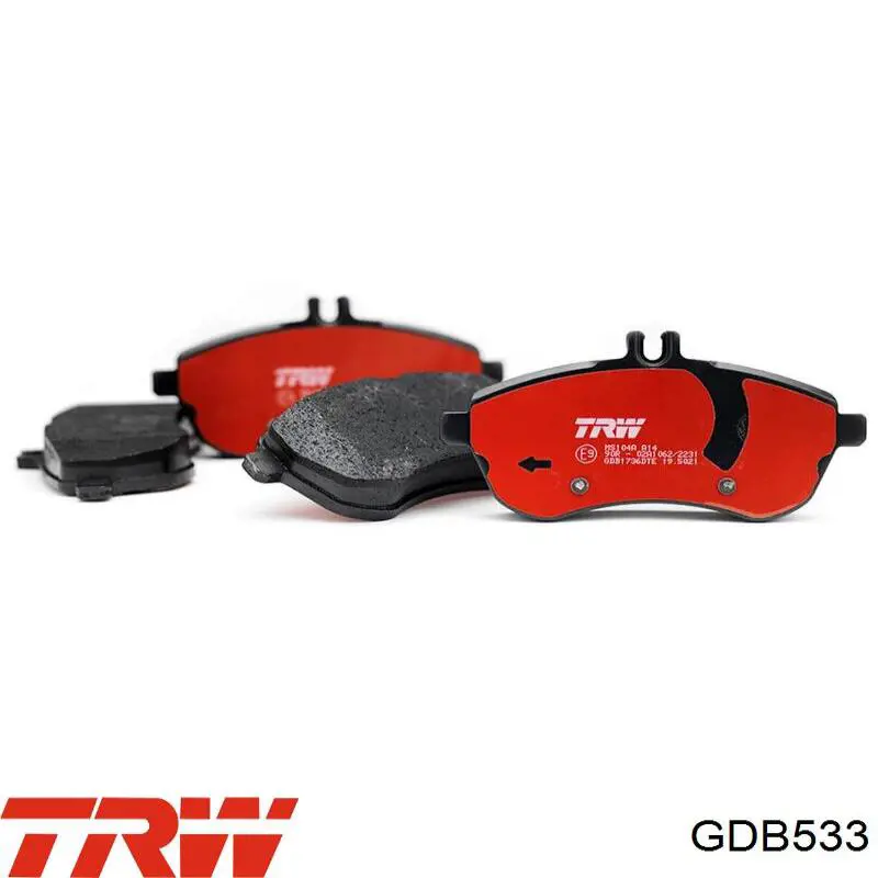 Колодки дисковые  TRW GDB533 цена, от 20.24 USD