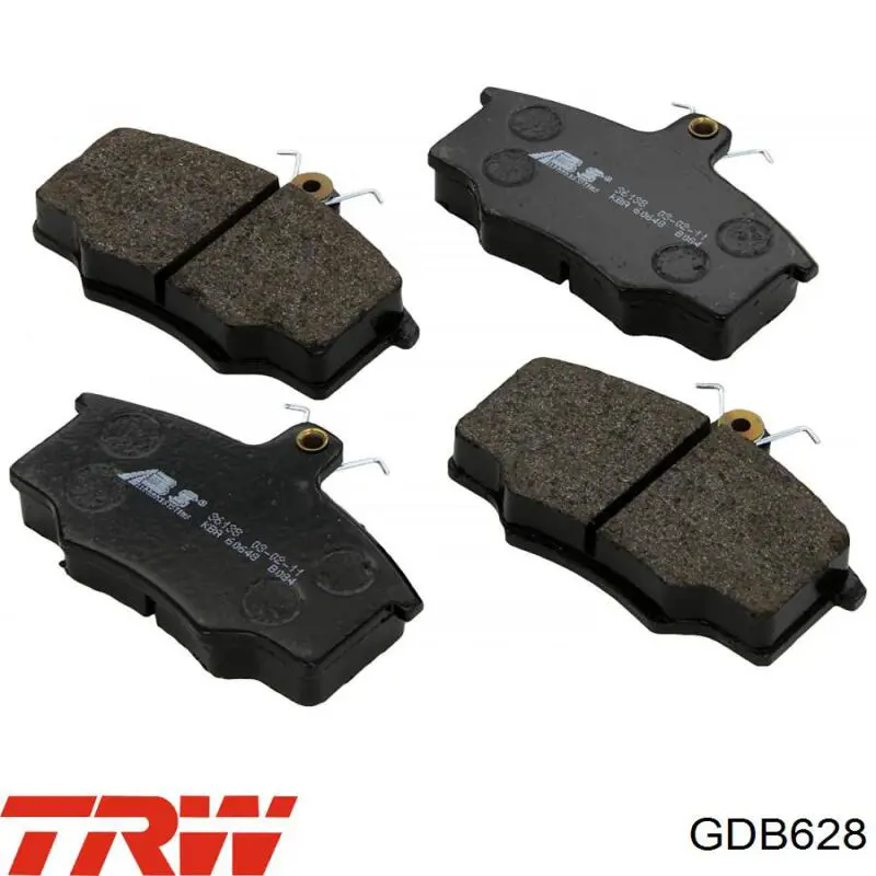 Купить GDB628 TRW Колодки тормозные