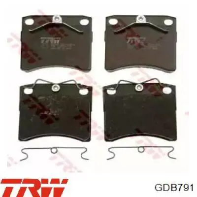 Передние тормозные колодки GDB791 TRW