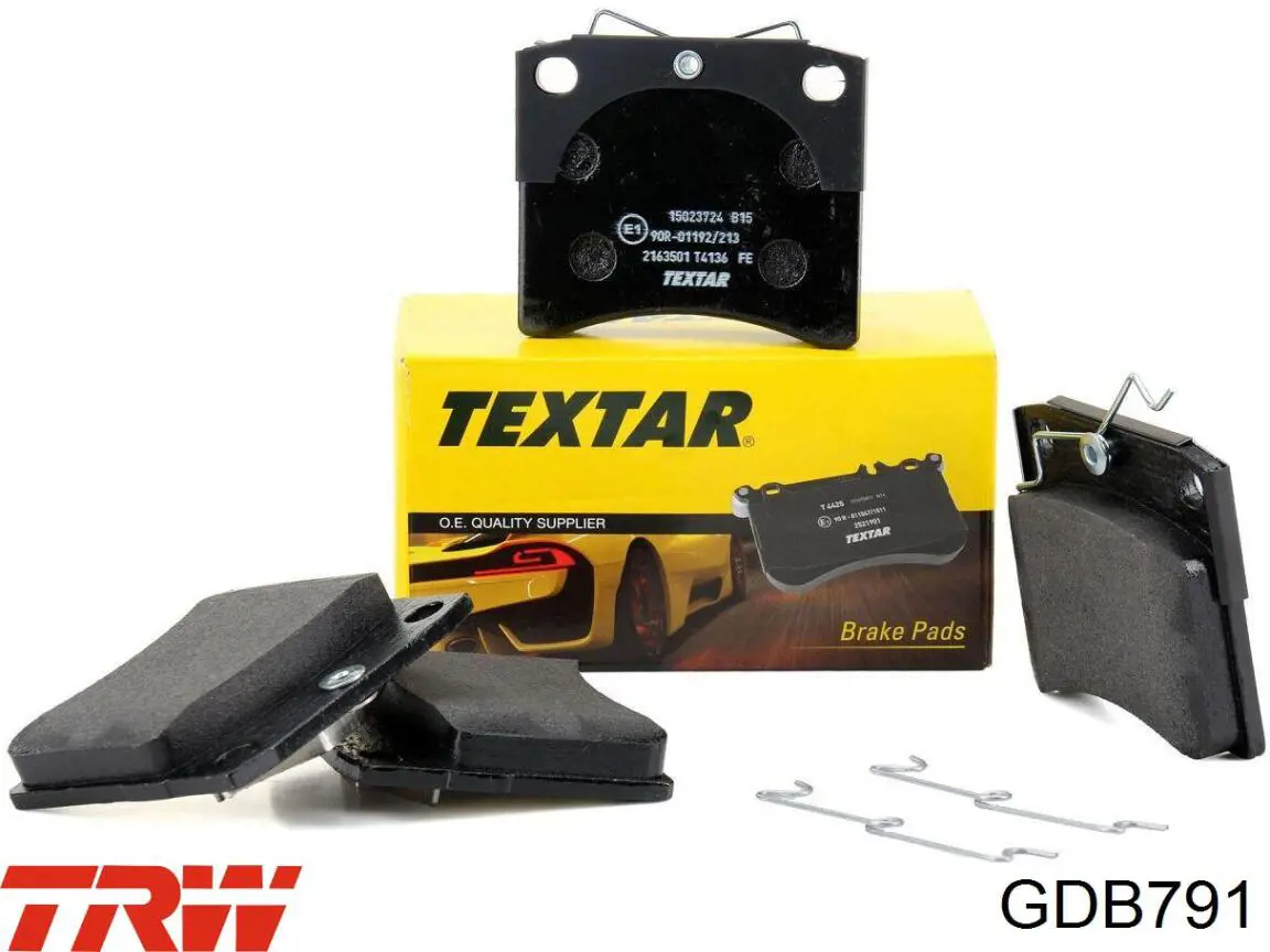 Купить GDB791 TRW Колодки тормозные