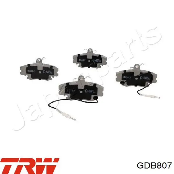 Передние тормозные колодки D339SM Dafmi