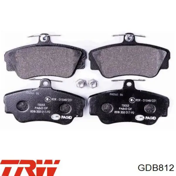 Купить 986460989 Bosch Колодки тормозные