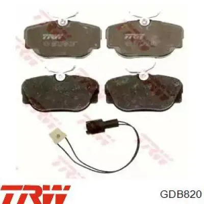 Тормозные колодки TRW GDB820