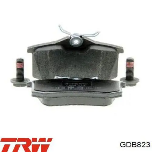 Задние тормозные колодки GDB823 TRW