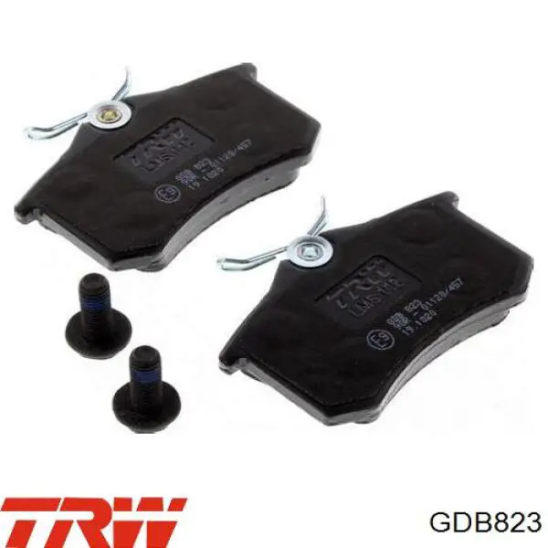 Колодки дисковые  TRW GDB823 цена, от 17.72 USD