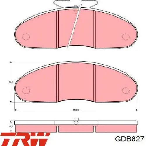 Купить LP828 Delphi Колодки тормозные