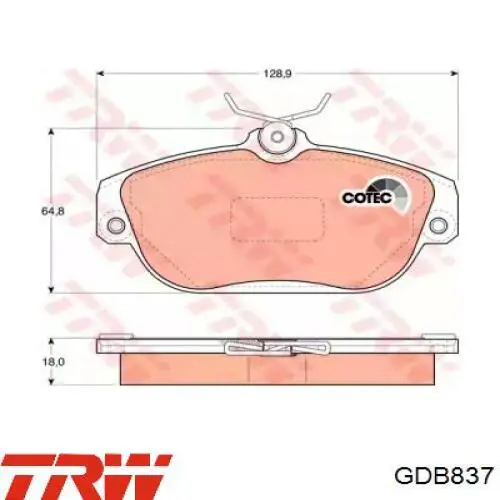 GDB837 TRW