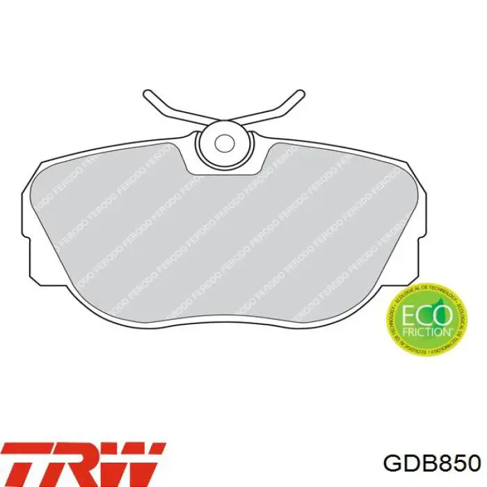 Тормозные колодки TRW GDB850