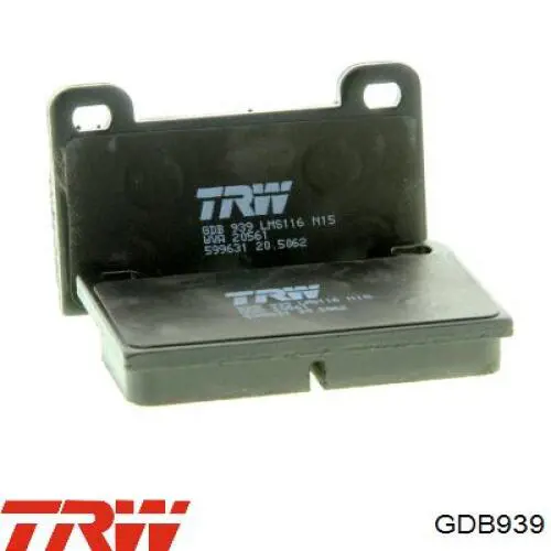 Купить FDB461 Ferodo Колодки тормозные