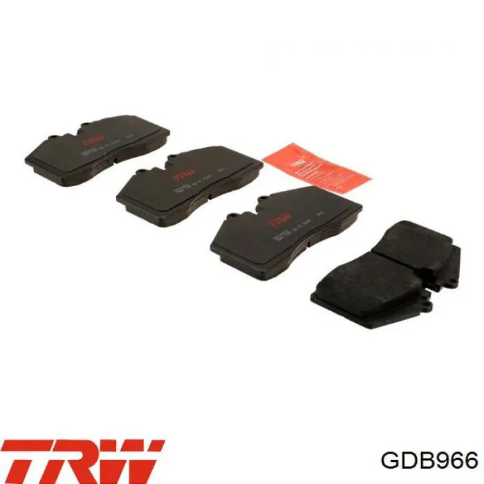 Передние тормозные колодки GDB966 TRW
