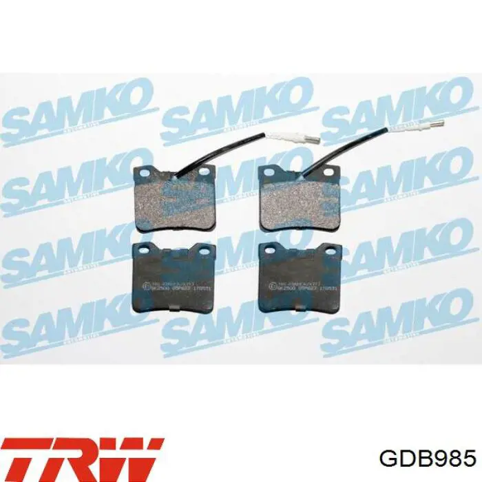 Колодки дисковые  Samko 5SP330 цена, от 13.05 USD