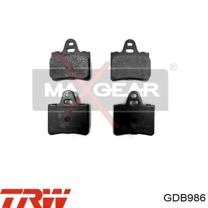 350076 Kager Колодки тормозные дисковые комплект