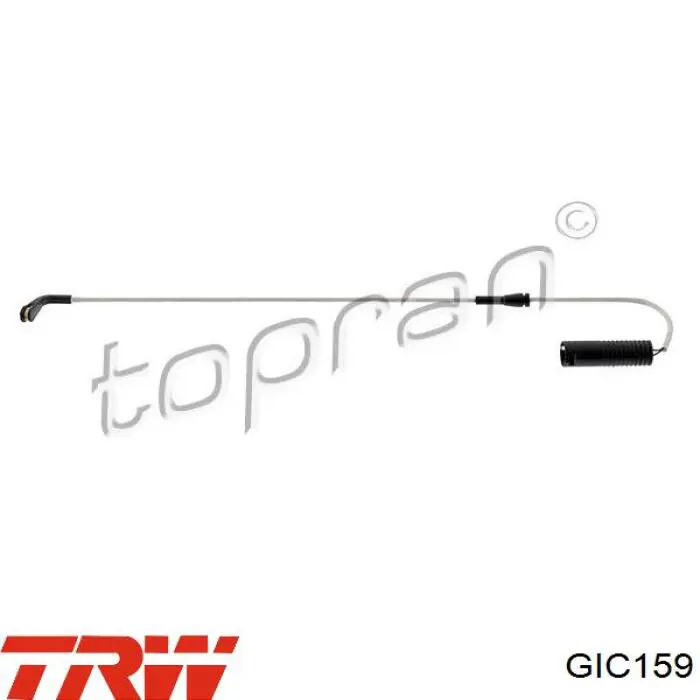 Купить GIC159 TRW Датчик износа тормозных колодок задний