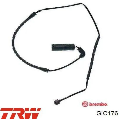 GIC176 TRW датчик износа тормозных колодок задний