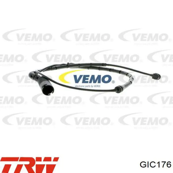 Датчик износа тормозных колодок, задний TRW GIC176 цена, от 8.71 USD