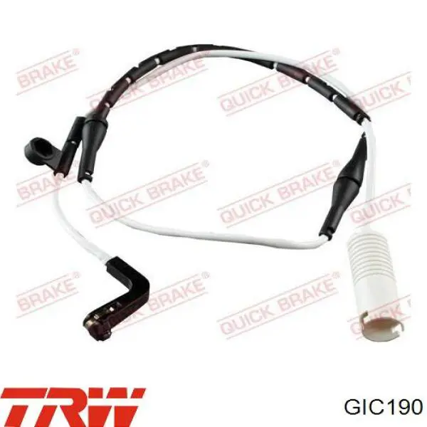 Датчик износа тормозных колодок, задний TRW GIC190 цена, от 9.34 USD