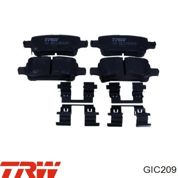 Датчик износа тормозных колодок, задний TRW GIC209 цена, от 13.06 USD