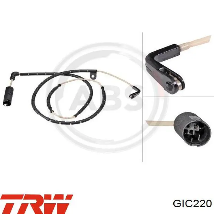Сигнализатор износ тормозных колодок TRW GIC220 цена, от 11.89 USD