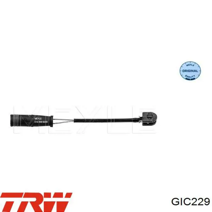 Сигнализатор износ тормозных колодок TRW GIC229 цена, от 9.05 USD