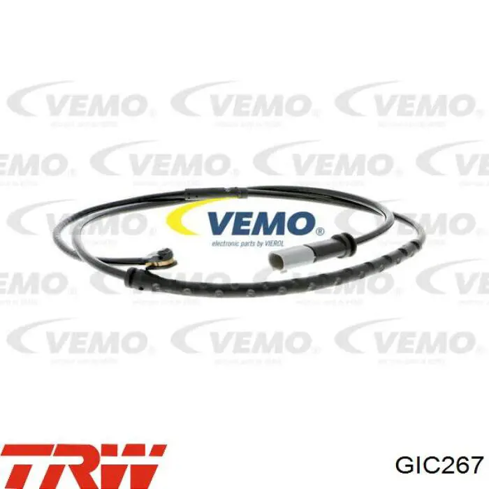 Датчик износа тормозных колодок, задний TRW GIC267 цена, от 12.45 USD