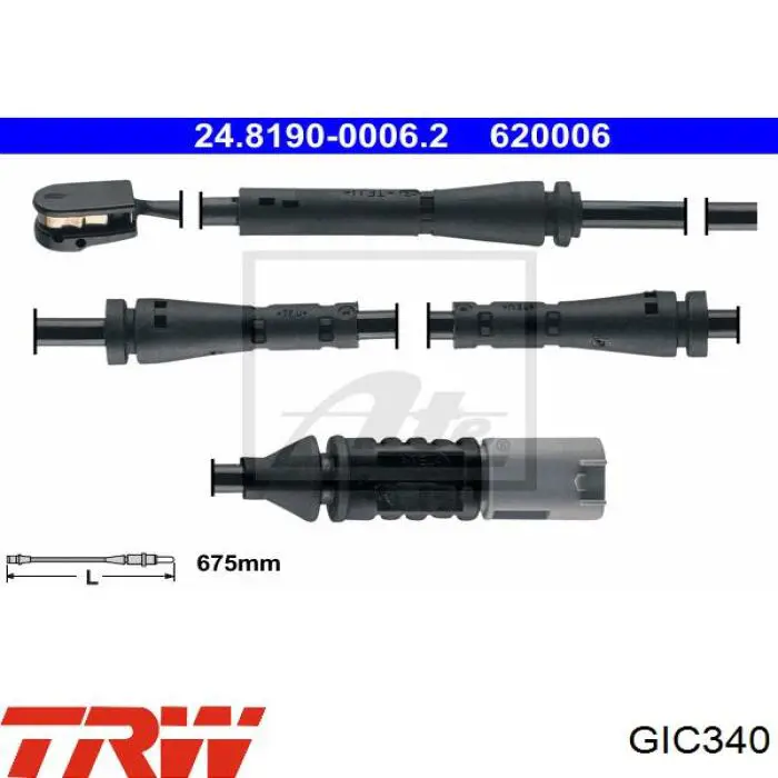 BPW008 Japan Parts Датчик износа тормозных колодок