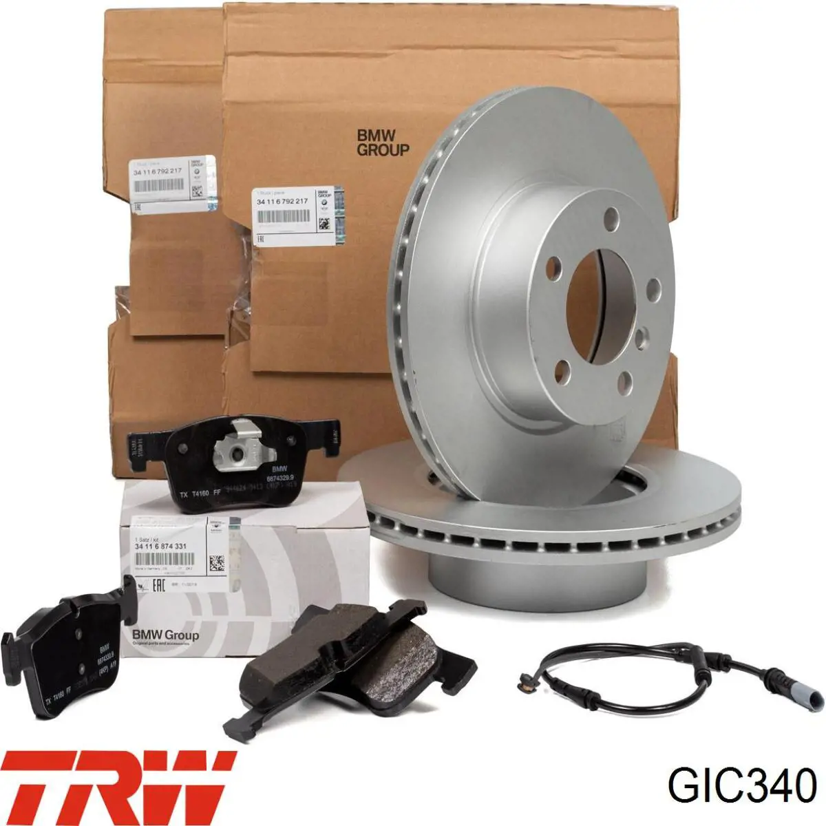Датчик износа колодок TRW GIC340
