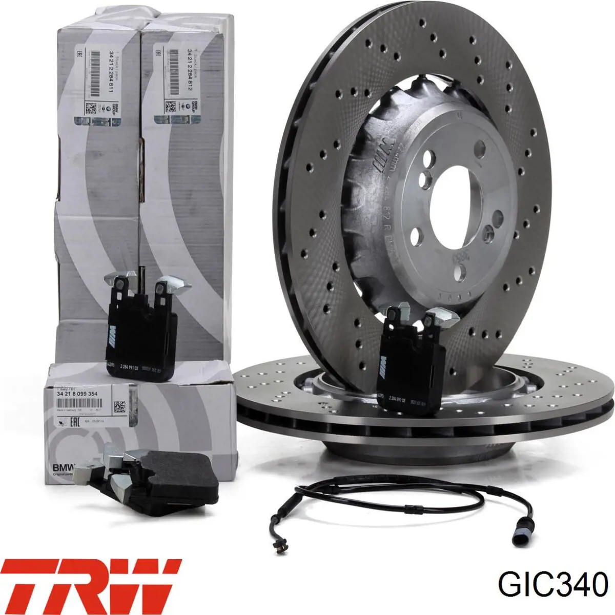 GIC340 TRW Датчик износа тормозных колодок