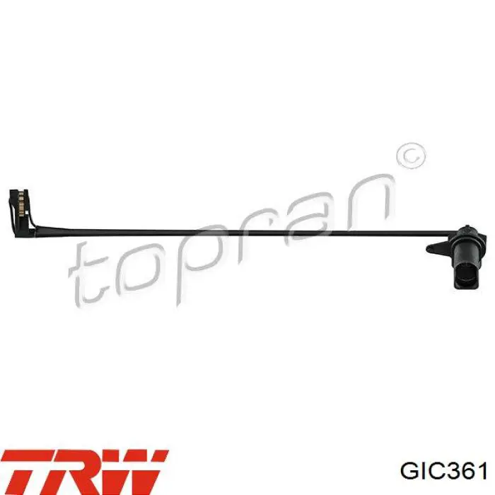 Датчик износа тормозных колодок, задний TRW GIC361 цена, от 6.53 USD