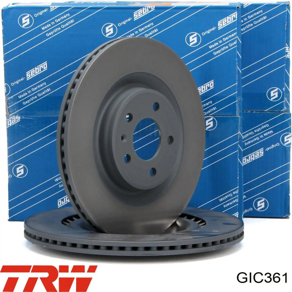 GIC361 TRW  Датчик износа тормозных колодок задний