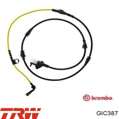 Сигнализатор износ тормозных колодок TRW GIC387 цена, от 16.64 USD