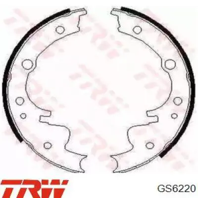 Задние барабанные колодки 80250B Samko