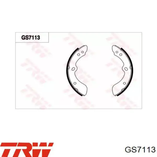 W00149230 Mazda Sapatas do freio traseiras de tambor