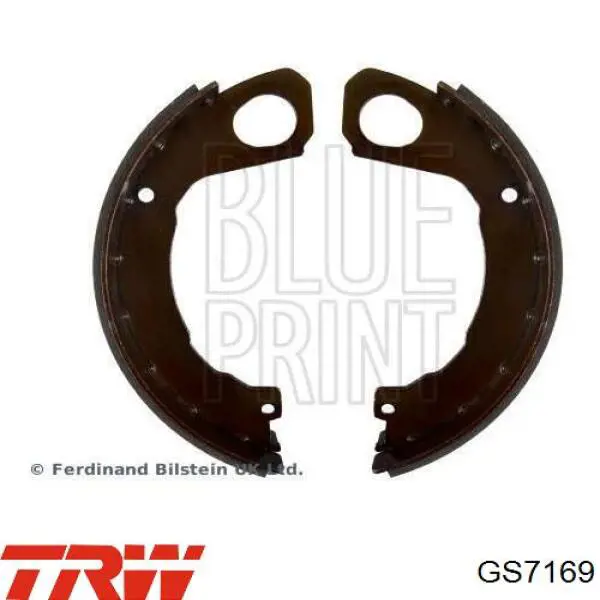 Тормозные колодки стояночного тормоза TRW GS7169 цена, от 23.55 USD