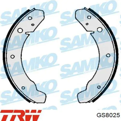 Барабанные колодки TRW GS8025