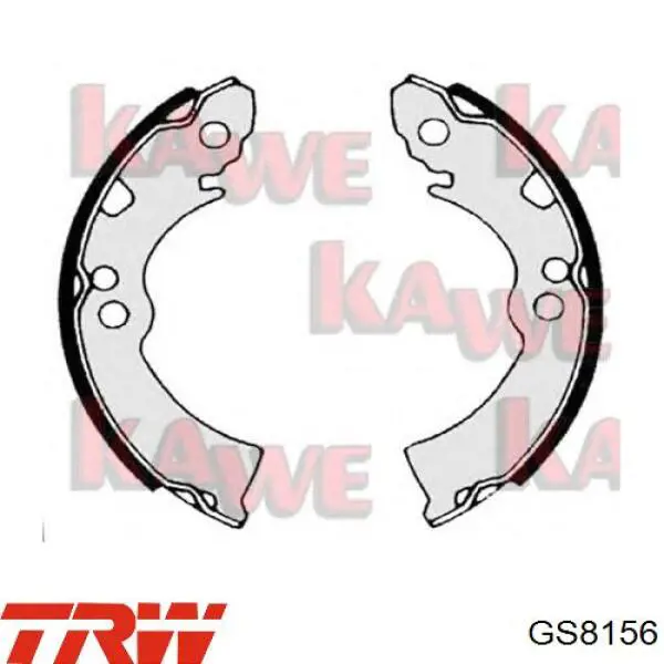 Барабанные колодки TRW GS8156
