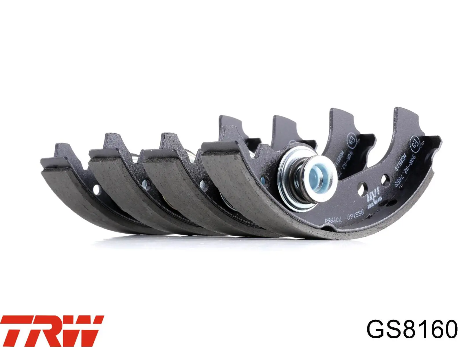 Zapatas de frenos de tambor traseras GS8160 TRW