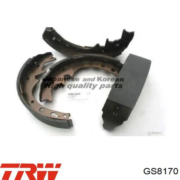 Купить 0449526040 Toyota Задние барабанные тормозные колодки