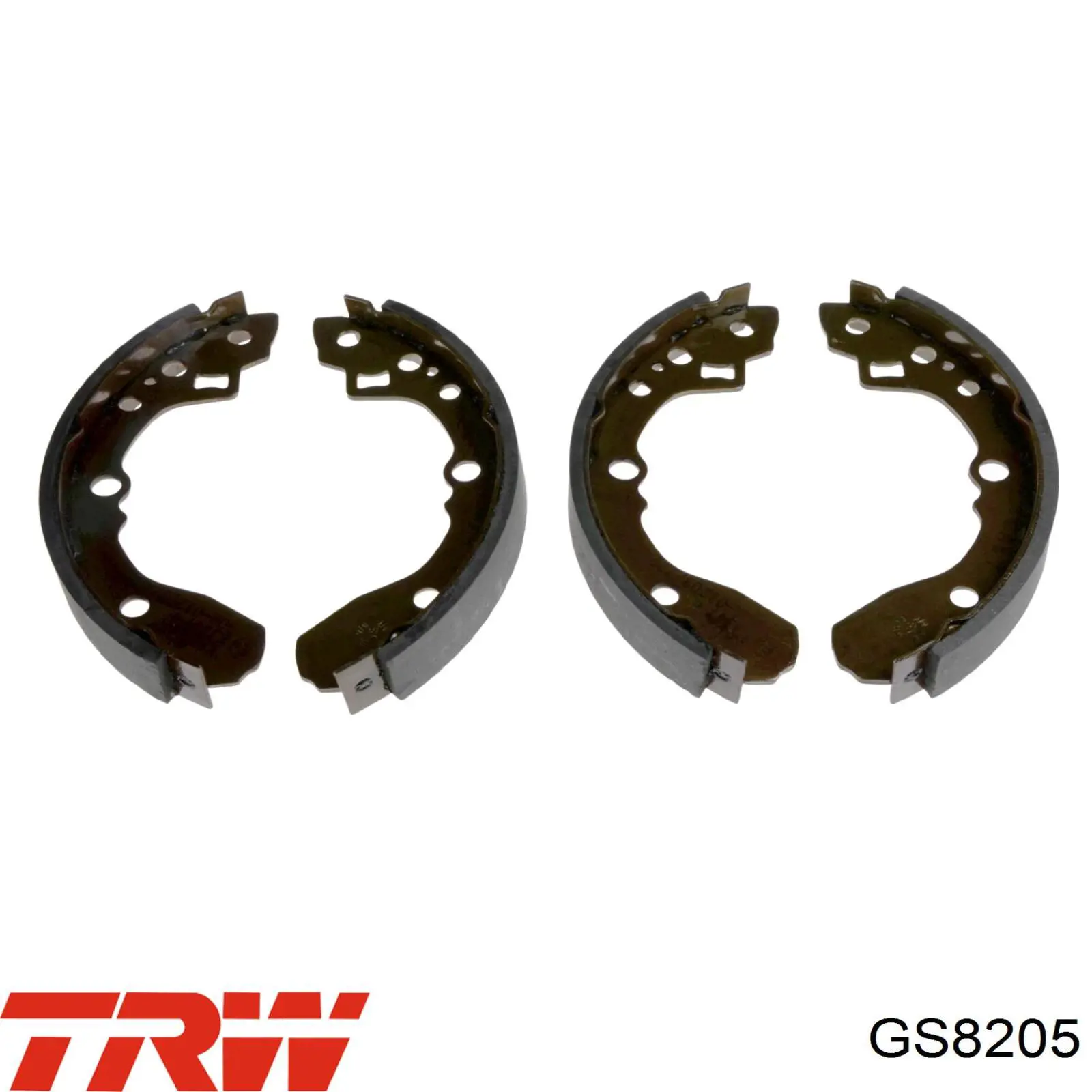 Купить G0302638Z Mazda Задние барабанные тормозные колодки