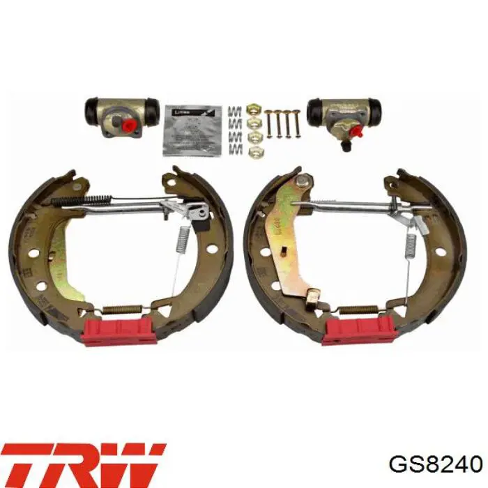 Купить 7701202919 Renault (RVI) Задние барабанные тормозные колодки